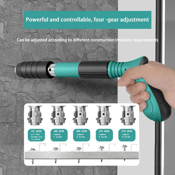 NailSlinger™ Manual Steel Nail Gun Tool