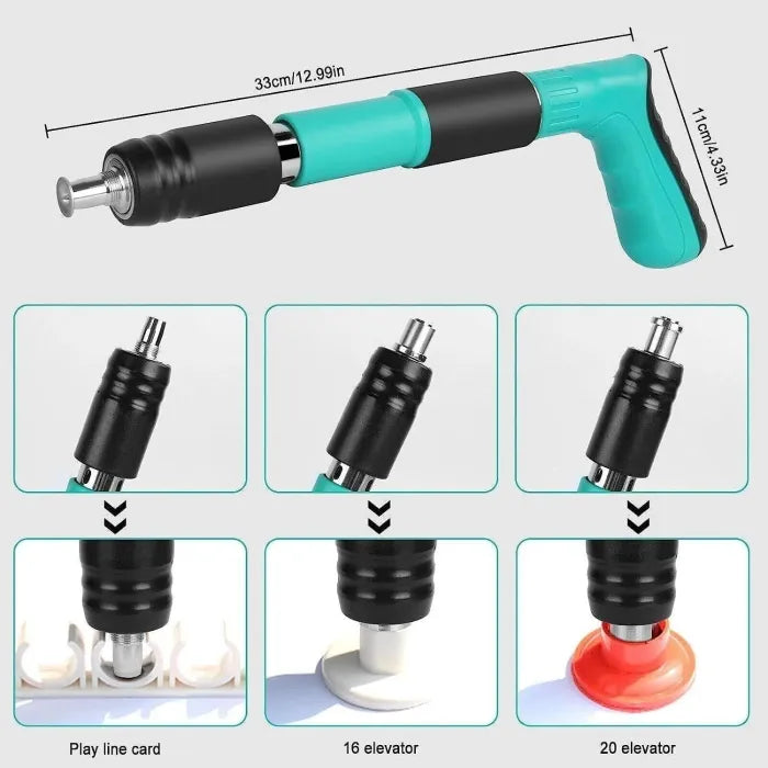 NailSlinger™ Manual Steel Nail Gun Tool